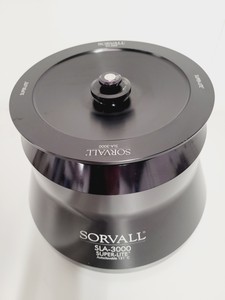 Thumbnail image of Sorvall SLA-3000 Super-Lite Centrifuge Fixed Angle Rotor 6 x 500ml 1200rpm Lab