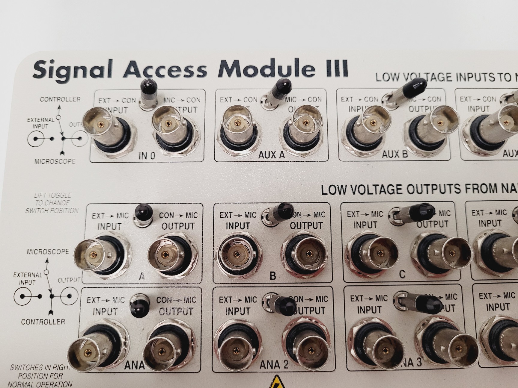 Image of Digital Instruments Signal Access Module lll Lab