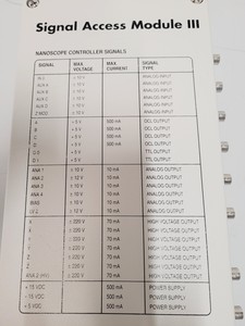 Thumbnail image of Digital Instruments Signal Access Module lll Lab