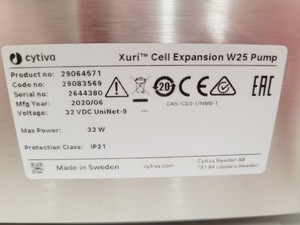 Thumbnail image of GE Healthcare / Cytiva Xuri Cell Expansion System Model W25 Lab