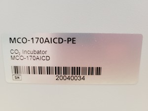 Thumbnail image of PHCBI CO2 Incubator Model MCO-170AICD-PE With Tray and Shelves Lab