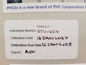 Thumbnail image of PHCBI CO2 Incubator Model - MCO-170AICD-PE Lab