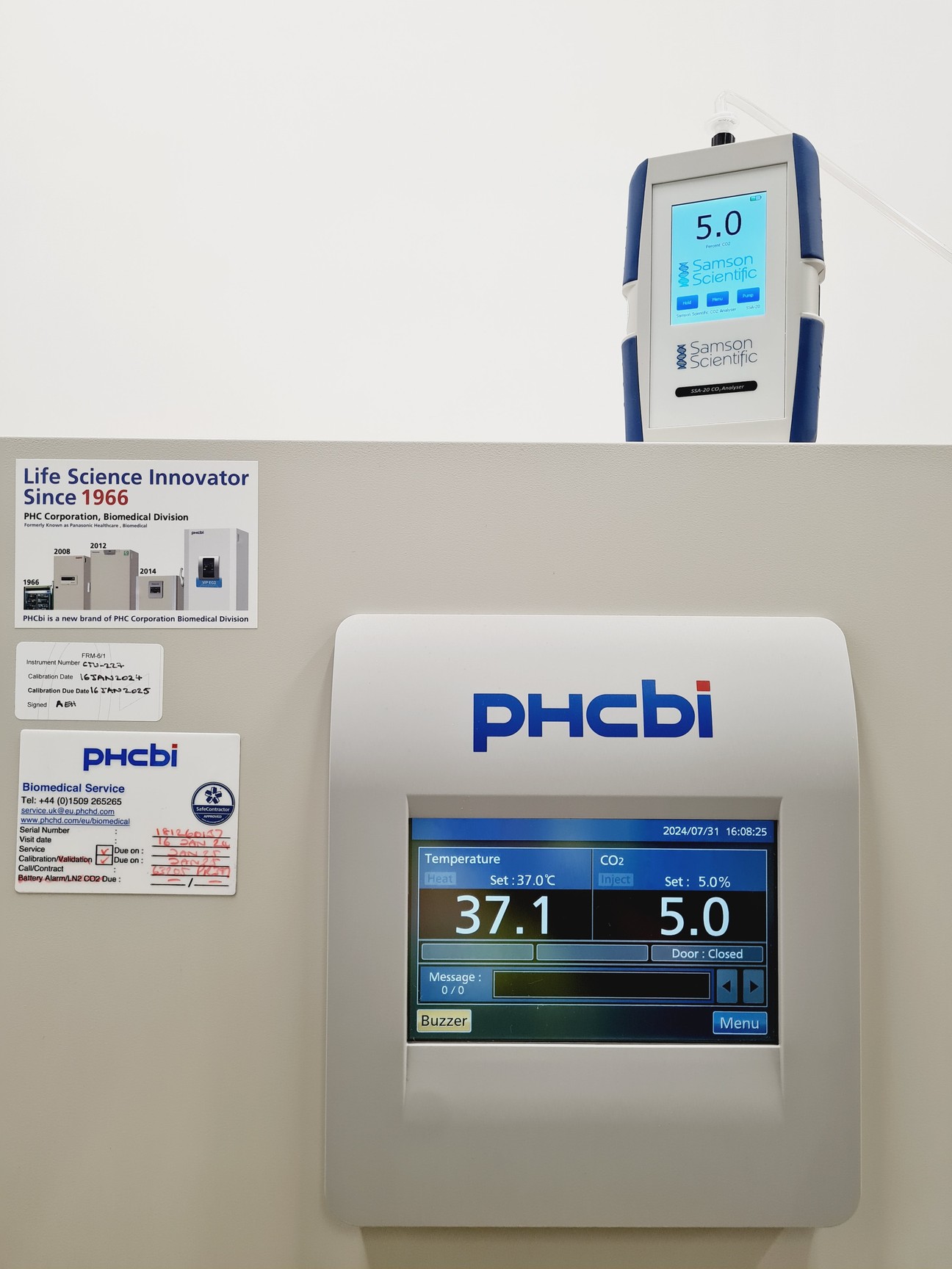 Image of PHCBI CO2 Incubator Model - MCO-170AIC-PE Lab