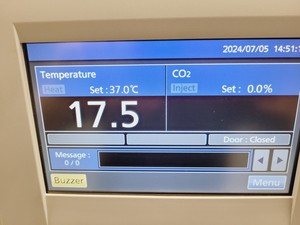 Thumbnail image of PHCBI CO2 Incubator Model MCO-170AICD-PE With Shelving And Tray Lab