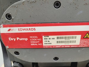 Thumbnail image of Edwards Model iQDP80 Dry Vacuum Pump Lab