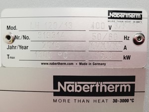 Thumbnail image of Nabertherm Furnace Model LH 120/13 With P300 Controller Lab