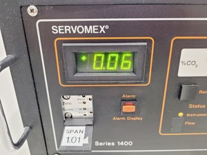 Thumbnail image of Servomex Analyser CO2  Series 1400 Analyser Lab