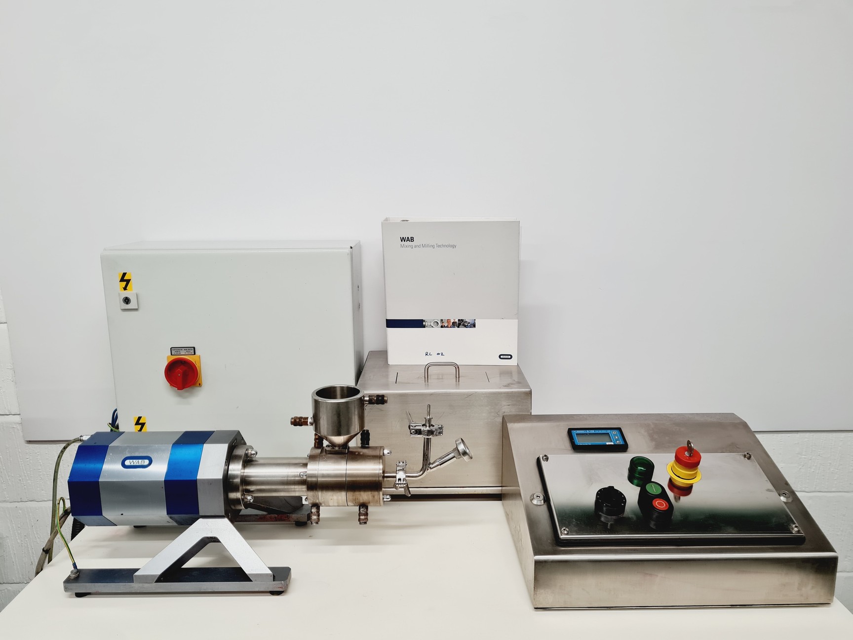 Image of Wab Agitator Bead Mill Dyno Mill AK71M-2WKF System Lab