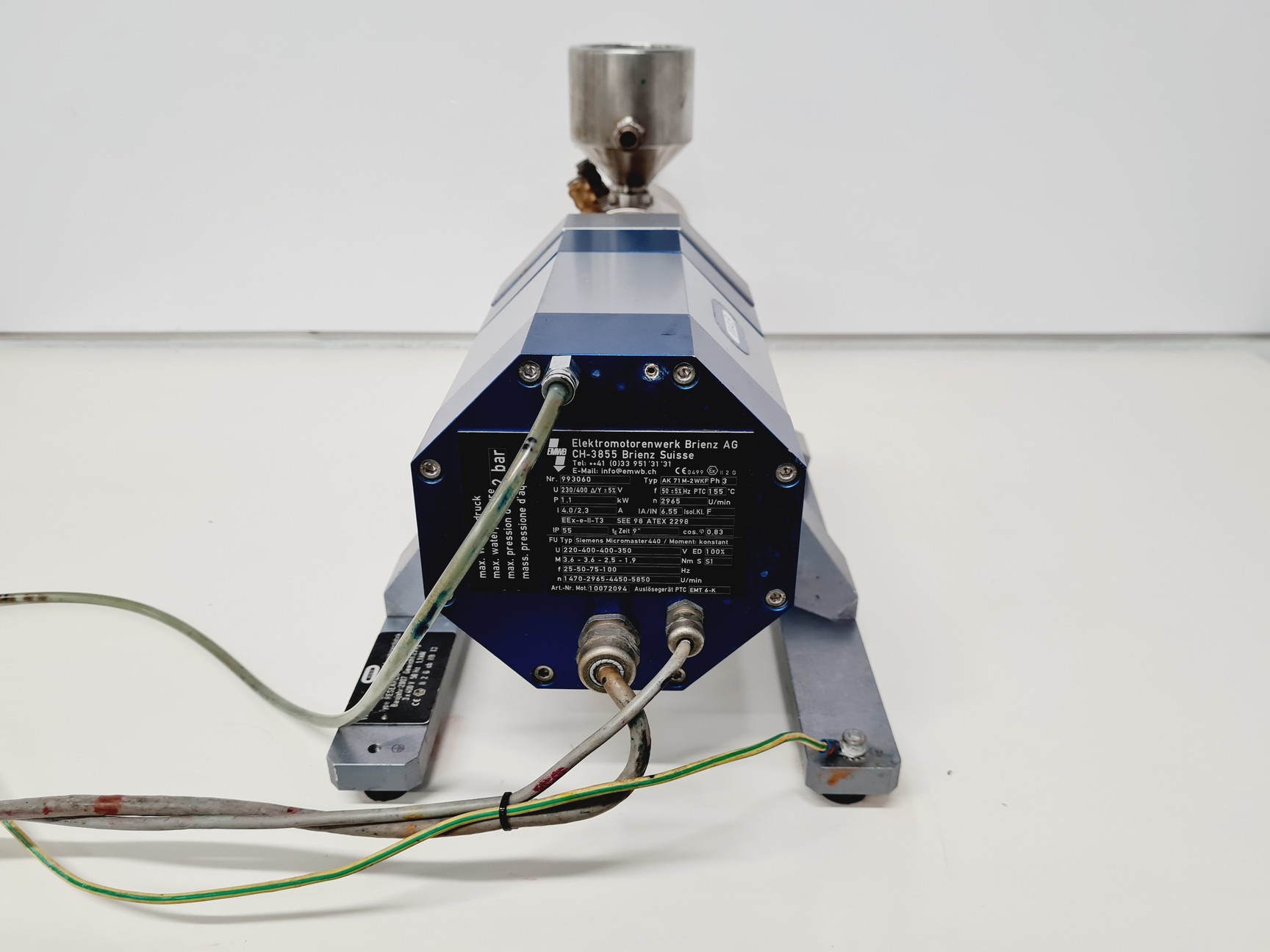 Image of Wab Agitator Bead Mill Dyno Mill AK71M-2WKF System Lab