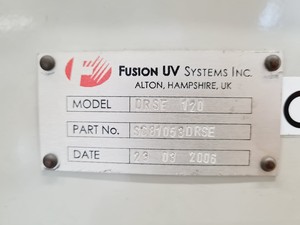 Thumbnail image of Fusion UV DRSE 120 UV Curing System Lab Spares/Repairs