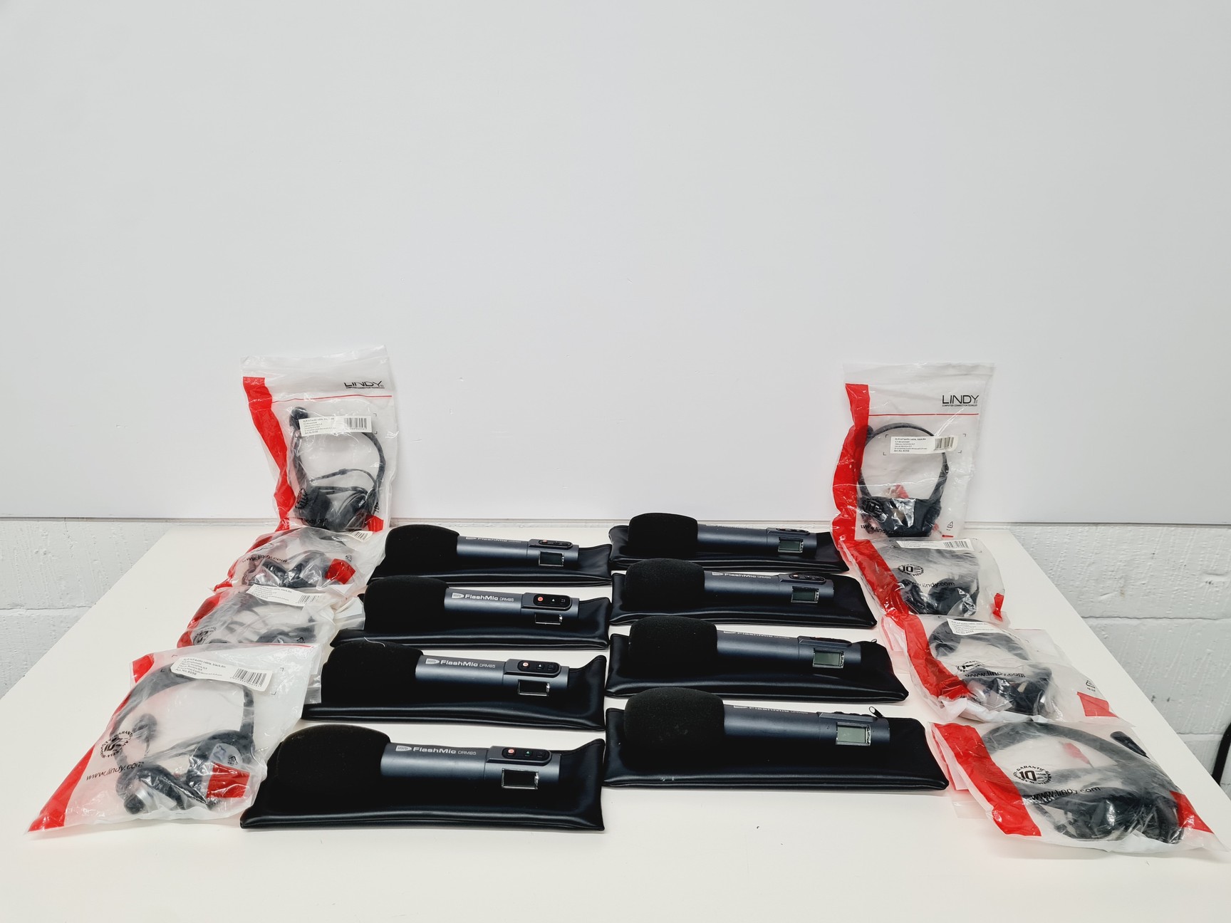 Image of 8 x HHB FlashMic DRM85 Cardioid Digital Recording Microphone Job-Lot