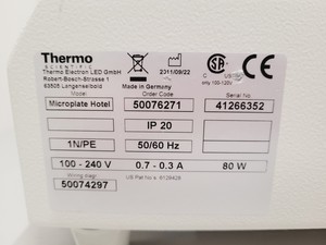 Thumbnail image of Thermo Scientific Cytomat Microplate Hotel Stacker Lab