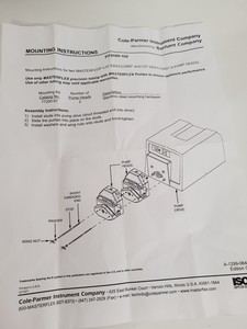 Thumbnail image of Cole Parmer Masterflex Console Drive Twin Head Model 7520-67 Lab