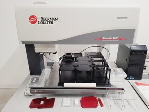 Thumbnail image of Beckman Coulter Biomek NXP Lab Automated Workstation With PC, Software, Tips