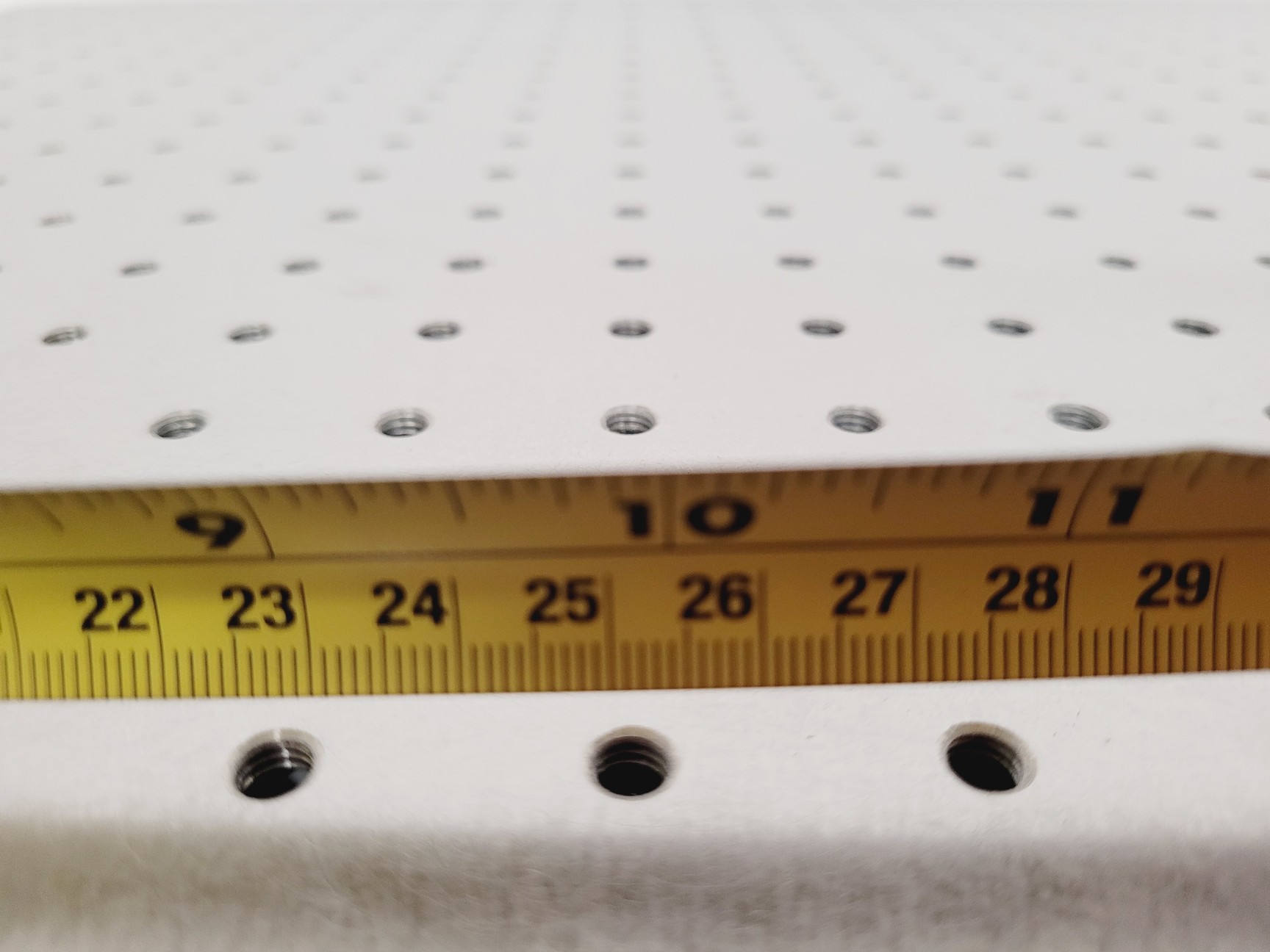 Image of Newport Optical Breadboard Metric Table 90 x 60cm With Bottom Shelf