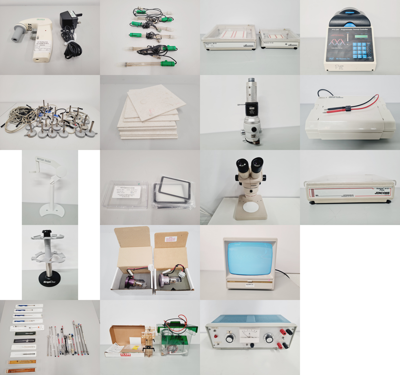 Image of Mixed Job Lot of Laboratory Equipment - APC, Canon, Shimadzu, Mettler Toledo
