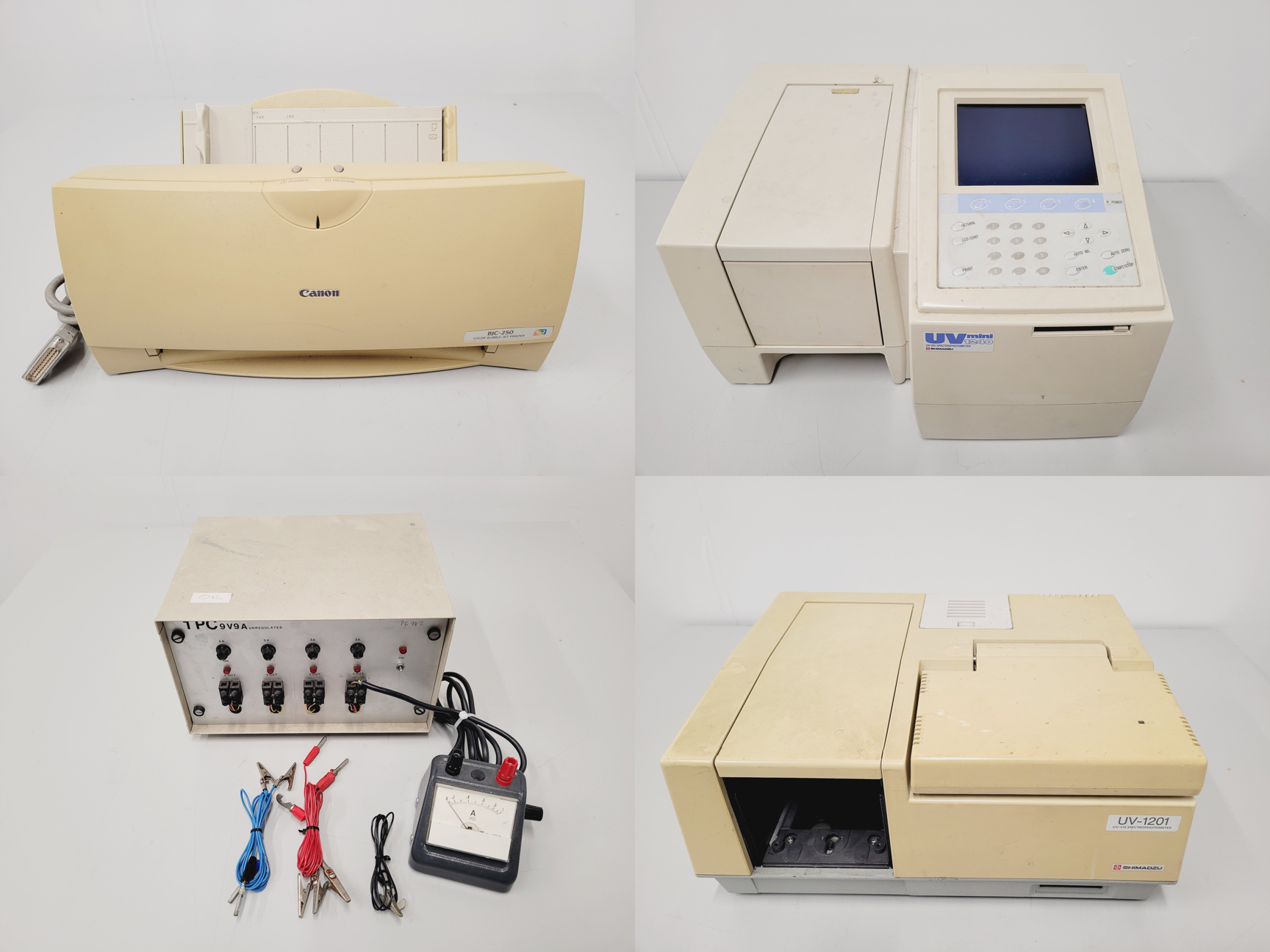 Image of Mixed Job Lot of Laboratory Equipment - APC, Canon, Shimadzu, Mettler Toledo