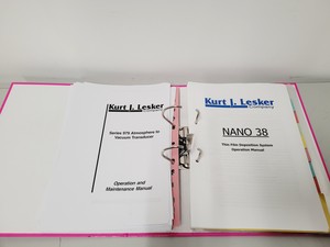 Thumbnail image of Kurt J Lesker Nano 38 Thermal Evaporator Deposition System w/ PC & Software Lab