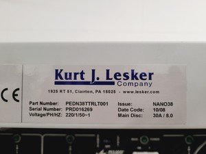 Thumbnail image of Kurt J Lesker Nano 38 Thermal Evaporator Deposition System w/ PC & Software Lab