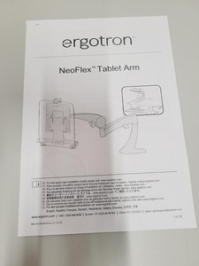 Thumbnail image of Lot of 13 New Ergotron NeoFlex Desk Mount Tablet Arms 45-306-101