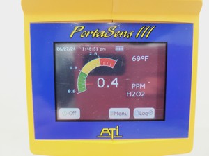 Thumbnail image of ATI Portasens lll Gas Leak Detector Kit Model D16 with H2O2 Sensor Lab