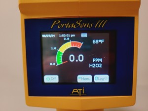 Thumbnail image of ATI Portasens lll Gas Leak Detector Kit Model D16 with H2O2 Sensor Lab