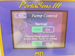 Thumbnail image of ATI Portasens lll Gas Leak Detector Kit Model - D16 w/ H2O2 Sensor Lab