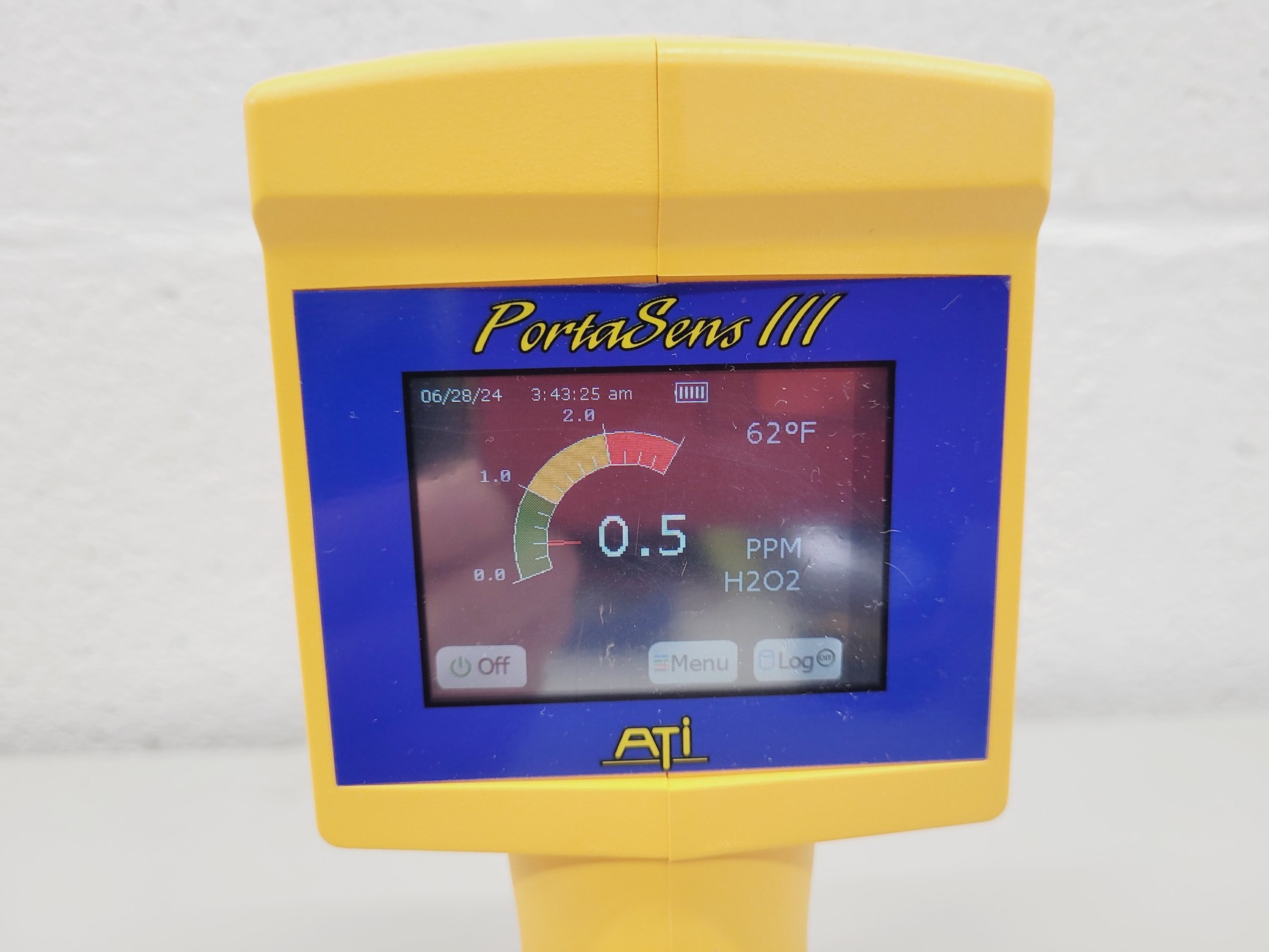 Model Kit For H2o2 ATI Portasens lll Gas Leak Detector Kit Model D16 w/ H2O2 Sensor Lab