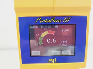 Thumbnail image of ATI Portasens lll Gas Leak Detector Model No. D16 with H2O2 Sensor Lab