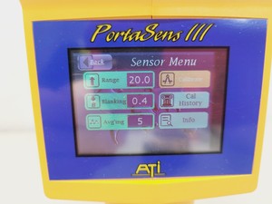 Thumbnail image of ATI Portasens lll Gas Leak Detector Model No. D16 with H2O2 Sensor Lab