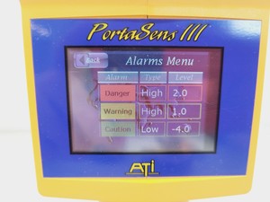 Thumbnail image of ATI Portasens lll Gas Leak Detector Model No. D16 with H2O2 Sensor Lab