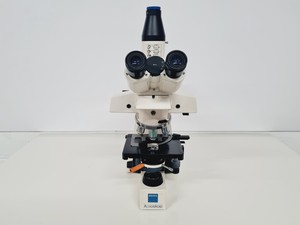 Image of Zeiss Axioskop FS Fluorescence Microscope w/ 5 x Objectives Achropl, Epiplan Lab