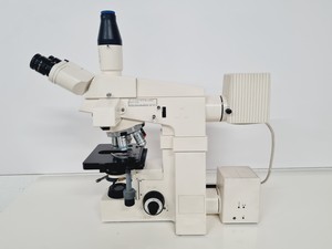 Thumbnail image of Zeiss Axioskop FS Fluorescence Microscope w/ 5 x Objectives Achropl, Epiplan Lab