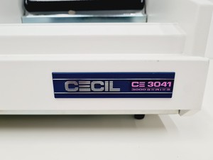 Thumbnail image of Cecil CE 3041 3000 Series UV/VIS Spectrophotometer Lab