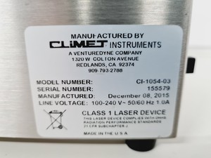 Thumbnail image of Climet CI-1054 100 LPM Particle Counter Lab