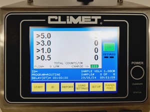 Thumbnail image of Climet CI-1054 100 LPM Particle Counter Lab