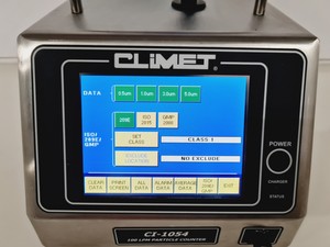 Thumbnail image of Climet CI-1054 100 LPM Particle Counter Lab