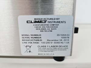 Thumbnail image of Climet Type CI-1054 100 LPM Particle Counter Lab