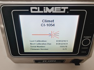 Thumbnail image of Climet Type CI-1054 100 LPM Particle Counter Lab