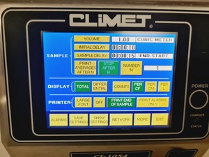 Thumbnail image of Climet Type CI-1054 100 LPM Particle Counter Lab