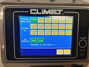 Thumbnail image of Climet Type CI-1054 100 LPM Particle Counter Lab