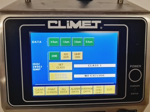 Thumbnail image of Climet Type CI-1054 100 LPM Particle Counter Lab