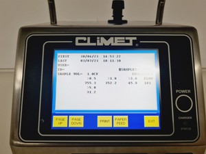 Thumbnail image of Climet Model CI-1054 100 LPM Particle Counter Lab