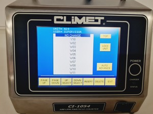 Thumbnail image of Climet Type CI-1054 100 LPM Particle - Counter Lab