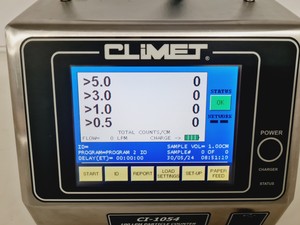 Thumbnail image of Climet Type CI-1054 100 LPM Particle - Counter Lab