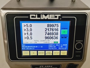 Thumbnail image of Climet Type CI-1054 100 LPM Particle - Counter Lab