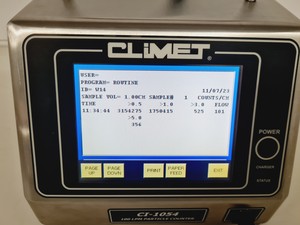 Thumbnail image of Climet Type CI-1054 100 LPM Particle - Counter Lab