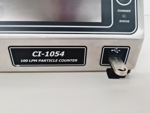 Thumbnail image of Climet Model No. CI-1054 100 LPM Particle Counter Lab 