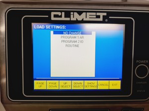 Thumbnail image of Climet Model No. CI-1054 100 LPM Particle Counter Lab 