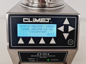 Thumbnail image of Climet Model CI-95A Microbial Air Sampler 100 LPM Lab